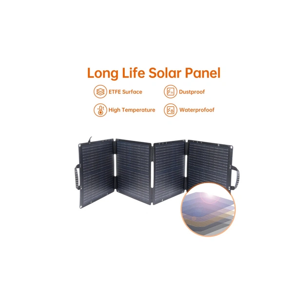 Портативна сонячна панель Choetech 40W (SC006-V5-GY) - picture 3