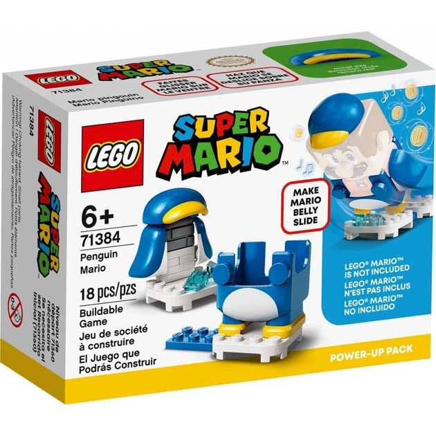 Конструктор LEGO Super Mario Маріо-пінгвін. Бонусний костюм 18 деталей (71384) - зображення 1