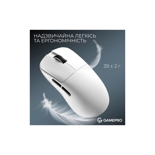 Мишка GamePro Asgard Odin 8K Wireless/USB White (GM035W) - picture 7