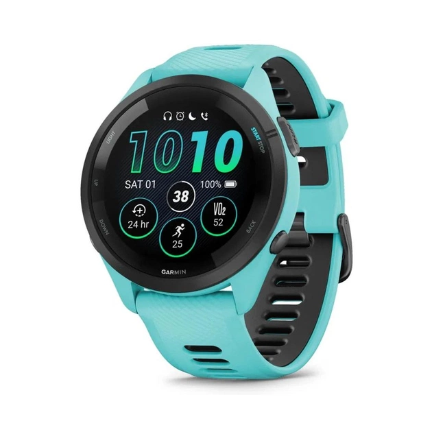 Смарт-годинник Garmin Forerunner 265, Aqua, GPS (010-02810-12) - зображення 1