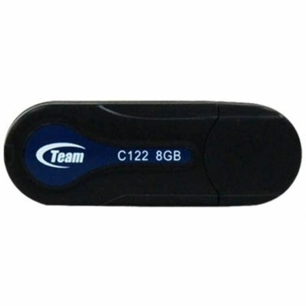 USB флеш накопичувач Team 8Gb C122 Black (TC1228GB01) - зображення 1