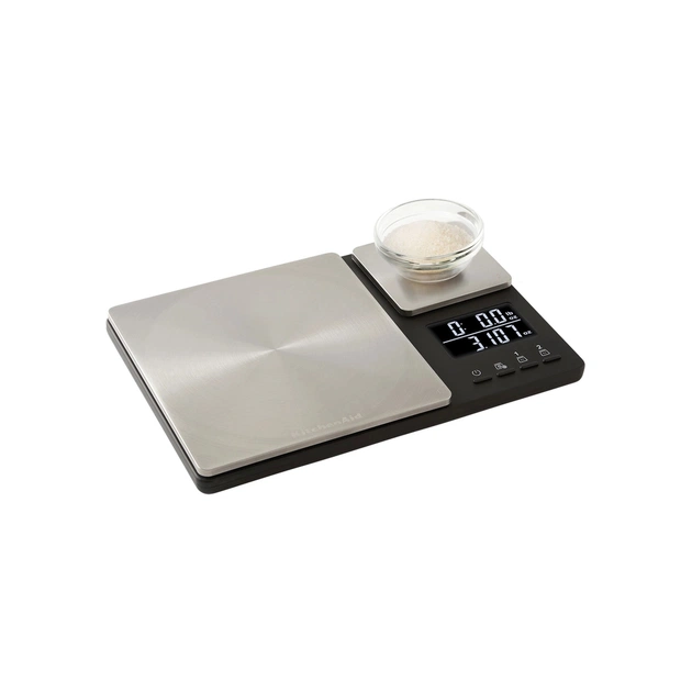 Ваги кухонні KitchenAid Measuring KQ909G, з подвійною платформою - picture 2
