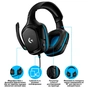 Навушники Logitech G432 7.1 Surround Sound Wired Gaming Headset (981-000770) - зменшене зображення 6