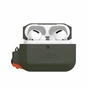 Чохол для навушників UAG для Airpods Pro Silicone Olive Drab/Orange (10225K117297) - зменшене зображення 2