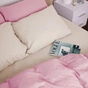 Постільна білизна MirSon 007-008 Milk/Pink Фланель 2x143x210 Сімейний (2200009659942) - зменшене зображення 6