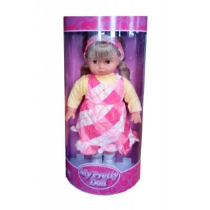 Лялька Lotus Onda в клічатому сарафані (16998-3) зображення 1