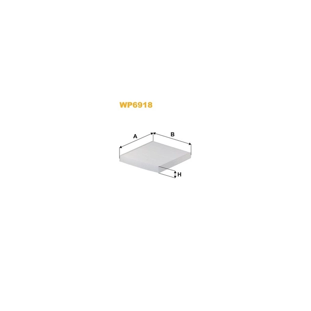 Фільтр салону Wixfiltron WP6918 - зображення 1