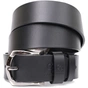 Ремінь Grande Pelle Під джинси з натуральної шкіри Чорний (11686) - зменшене зображення 1