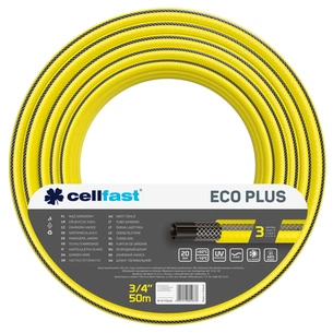 Шланг для поливу Cellfast ECO PLUS 3/4" 50м, 3 шари, до 20 Бар, -10…+50°C (12-172) зображення 1