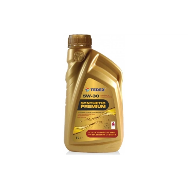 Моторна олива TEDEX SYNTHETIC PREMIUM 1л - зображення 1