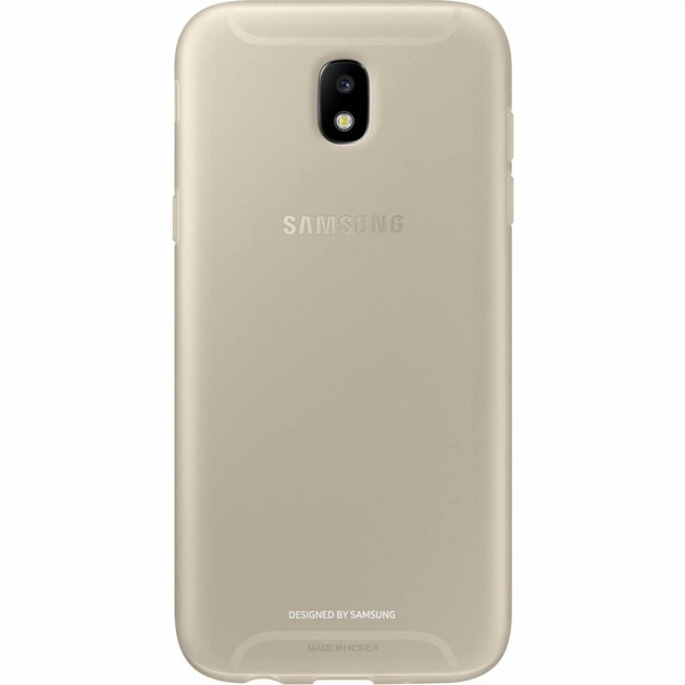 Чохол до мобільного телефона Samsung для J5 (2017)/J530-EF-AJ530TFEGRU - Jelly Cover (Gold) (EF-AJ530TFEGRU) - изображение 1