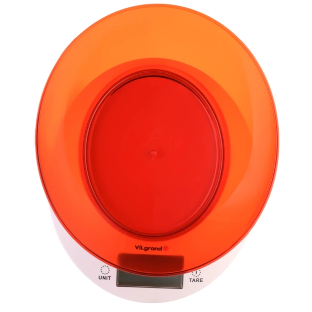 Ваги кухонні Vilgrand VKS-533C red - picture 3