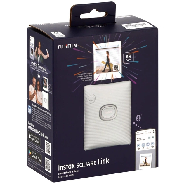 Сублімаційний принтер Fujifilm INSTAX SQ Link White (16785470) - picture 8