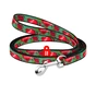 Повідець для котів WAUDOG Nylon "Гранати" Ш 10 мм Д 122 см (369-4052) - зменшене зображення 1