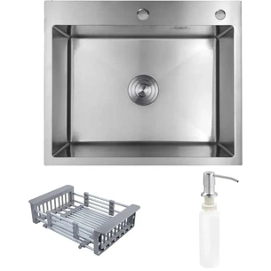 Мойка кухонная Kroner Geburstet-6050HM (CV022802) изображение 1