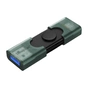 Флеш-накопичувач USB3.2 256GB Type-C Kingston DataTraveler Duo Green (DTDEG2/256GB) - зменшене зображення 3