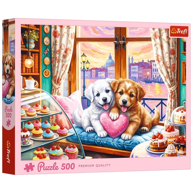 Пазл Trefl Любящие песики 500 элементов (5900511375541) - изображение 1