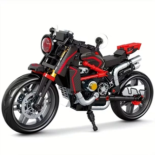 Конструктор мотоцикл Technic Street Motorcycle CRF300CC Black/Red (K2227) изображение 1