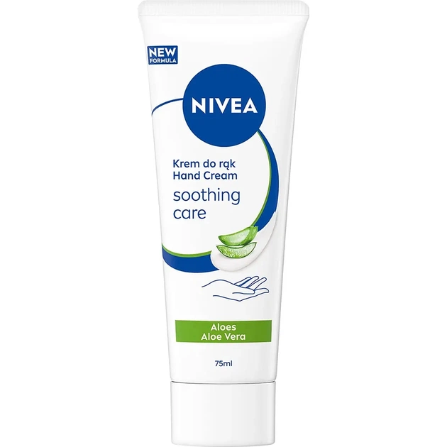 Крем для рук Nivea Moisture Care Hand Cream 75 мл (9005800398723) - изображение 1