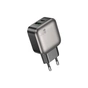 Зарядний пристрій BOROFONE BAS55A Absolute 1xUSB-C PD30W + 1xUSB QC3.0 Black (6941991116230) - зменшене зображення 3