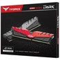 Модуль пам'яті для комп'ютера DDR4 16GB (2x8GB) 3000 MHz T-Force Dark Rog Black/Red Team (TDRRD416G3000HC16CDC01) - уменьшенное изображение 3