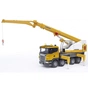 Спецтехніка Bruder Автокран Scania Liebherr Великий (світло (03570) - зменшене зображення 3