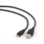 Дата кабель USB 2.0 Micro 5P to AM 0.3m Cablexpert (CCP-mUSB2-AMBM-0.3M) - зменшене зображення 1