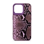 Чехол для мобильного телефона Harder Genuine Snake Apple iPhone 15 Pro Max Dark Purple (ARM76785) - уменьшенное изображение 1