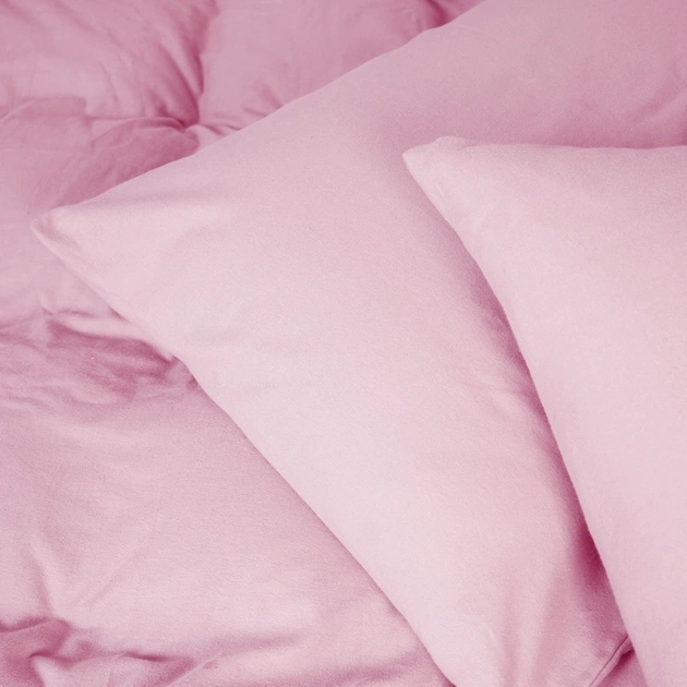 Постільна білизна MirSon 008 Pink Фланель 2 x 160 x 220 Сімейний Євро (2200009651199) - picture 8