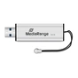 USB флеш накопичувач Mediarange 256GB Black/Silver USB 3.0 (MR919) - зменшене зображення 3