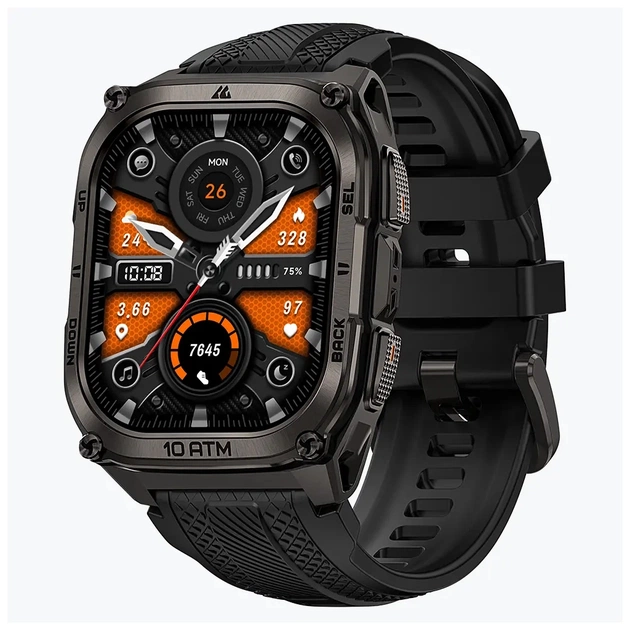 Смарт-годинник KOSPET TANK M4 BLACK (6978602500065) - зображення 1