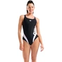 Купальник Arena Stripeflo Swimsuit Swim Pro Ba 011175-551 чорний, білий 40 (3468337721536) - уменьшенное изображение 1