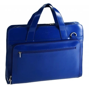 Сумка для ноутбука Sumdex 15.4" SLN-062 NV Blue leather зображення 1