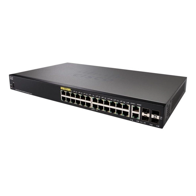 Комутатор мережевий Cisco SF350-24P-K9-EU - изображение 1
