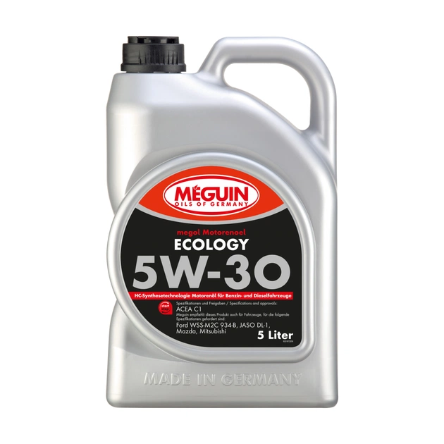 Моторна олива Meguin ECOLOGY SAE 5W-30 5л (3187) - зображення 1