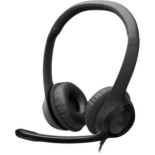 Гарнітура Logitech H390 USB-C Midnight Black (981-001576) зображення 1