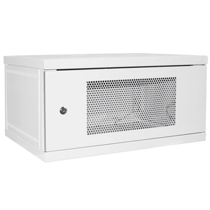 Шкаф настенный Ipcom 6U, 600*450, СН-6U-06-04-ДП-1 (RAL 7035) (Тцб-0011423) изображение 1