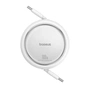 Дата кабель USB-C to USB-C 1.0m 100W white Baseus (P10364500211-00) - уменьшенное изображение 3
