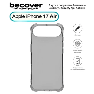 Чохол до мобільного телефона BeCover Anti-Shock Apple iPhone 17 Air Grey (713796) зображення 1