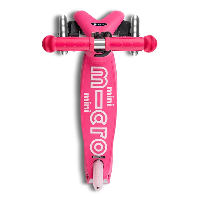 Самокат Micro Mini Deluxe Foldable LED" складний Рожевий" (MMD197) - изображение 5