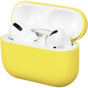 Чохол для навушників Armorstandart Ultrathin Silicone Case для Apple AirPods Pro Yellow (ARM55963) зображення 1