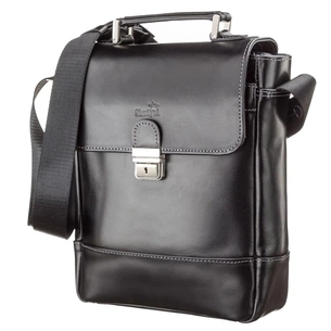 Сумка Shvigel Шкіряна Чорна (11118) зображення 1