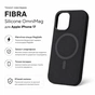 Чехол для мобильного телефона BeCover FIBRA Silicone OmniMag Apple iPhone 17 Black (716195) - уменьшенное изображение 3