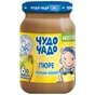 Дитяче пюре Чудо-Чадо Яблуко і банан без цукру з 6 місяців 170 г (4820016253353) - зменшене зображення 1