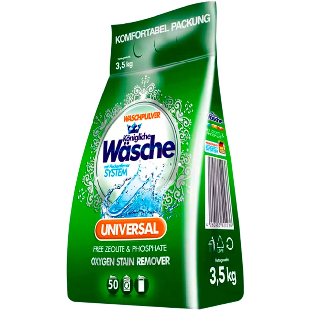 Пральний порошок Konigliche Wasche Універсальний 3.5 кг (4260582340031) - зображення 1