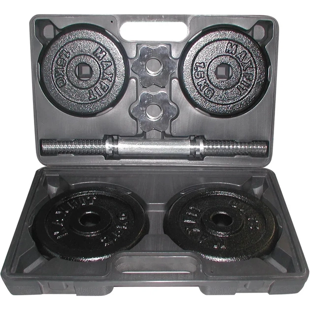 Гантельний набір Toorx 10 кг з кейсом (VAL-10DGN) (931418) - зображення 2