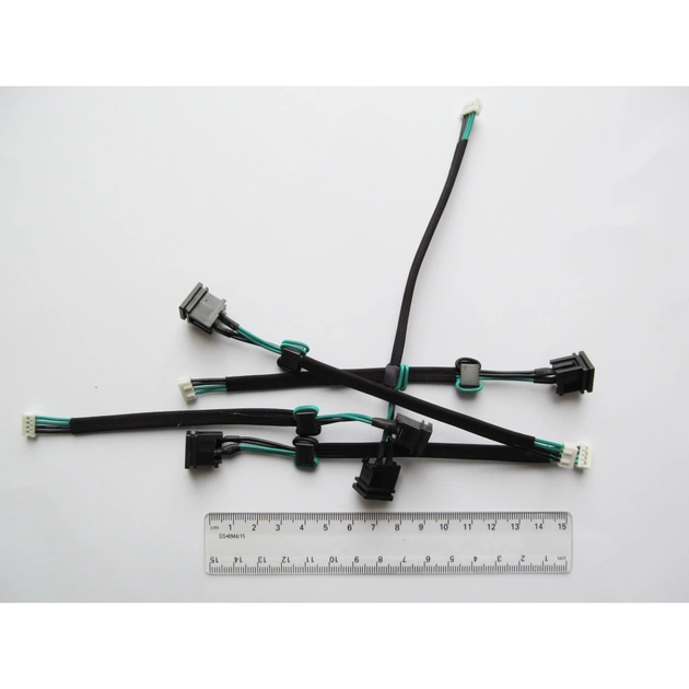 Роз'єм живлення ноутбука з кабелем для Toshiba PJ067 (5.5mm x 2.5mm), 4-pin, 16 см Универсальный (A49022) - picture 1