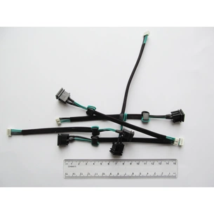 Роз'єм живлення ноутбука з кабелем для Toshiba PJ067 (5.5mm x 2.5mm), 4-pin, 16 см Универсальный (A49022) зображення 1