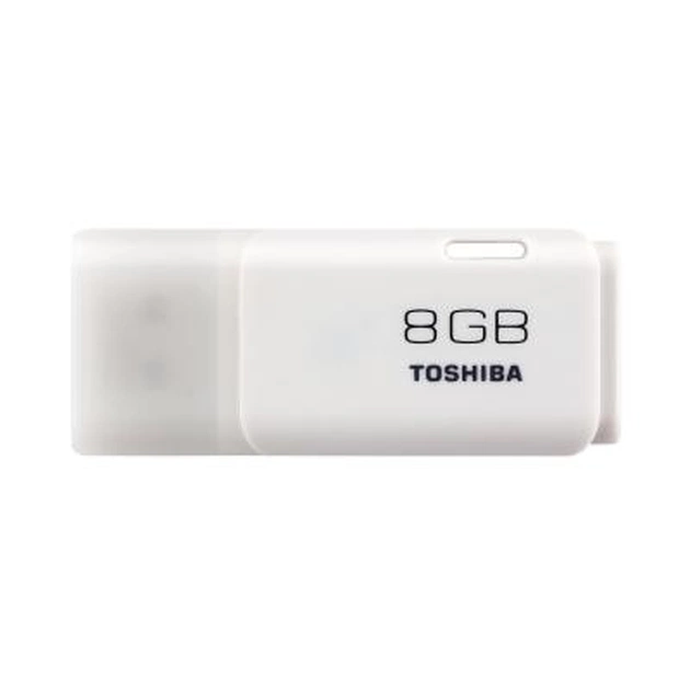 USB флеш накопичувач Toshiba 8Gb HAYABUSA White USB 2.0 (THNU08HAYWHT(6) - зображення 1