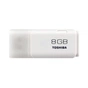 USB флеш накопичувач Toshiba 8Gb HAYABUSA White USB 2.0 (THNU08HAYWHT(6) - зменшене зображення 1
